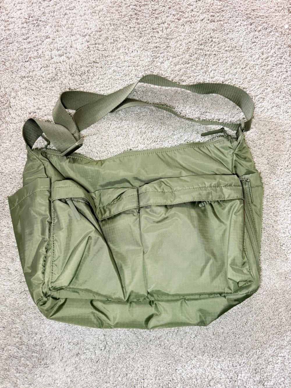 Uniqlo Olive Green Shoulder Bag